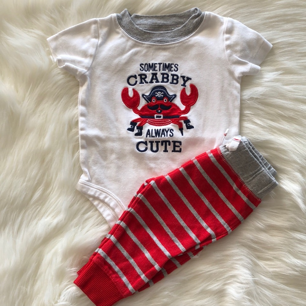 Carter’s 6M “Crabby” Set